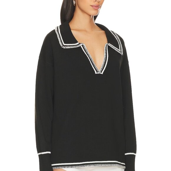 BNWT - Revolve - SNDYS Arlington Collared Sweater - Picture 4 of 5